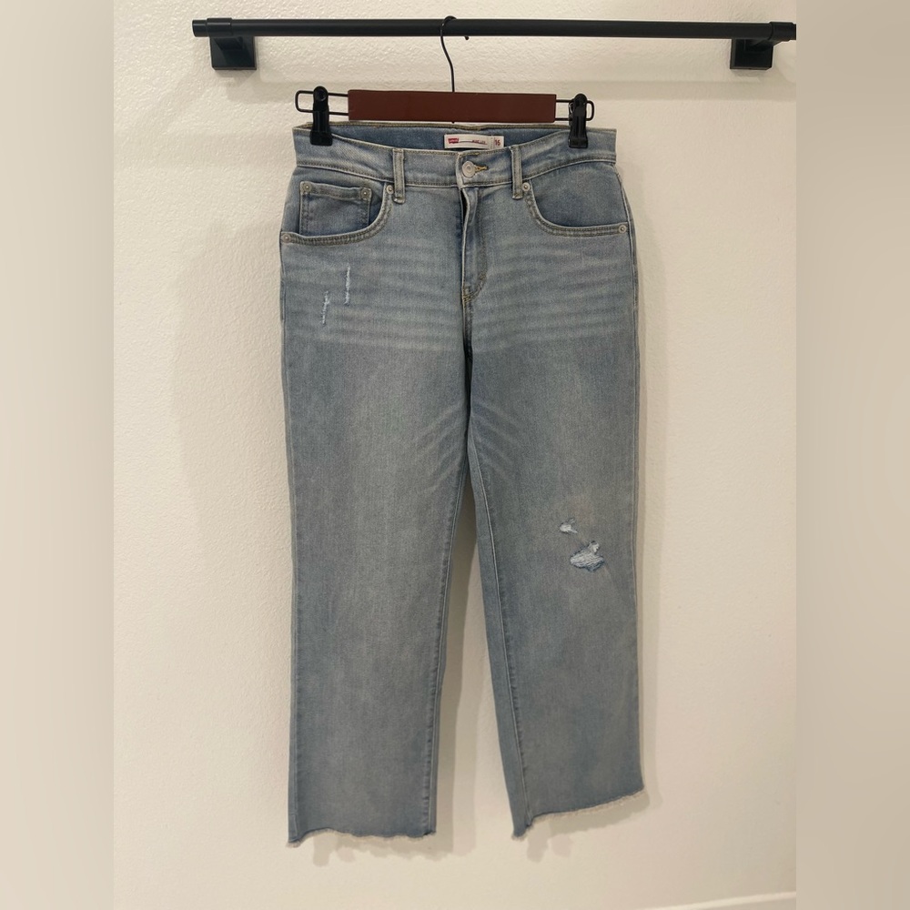 Girls Levi’s Wide Leg Jeans